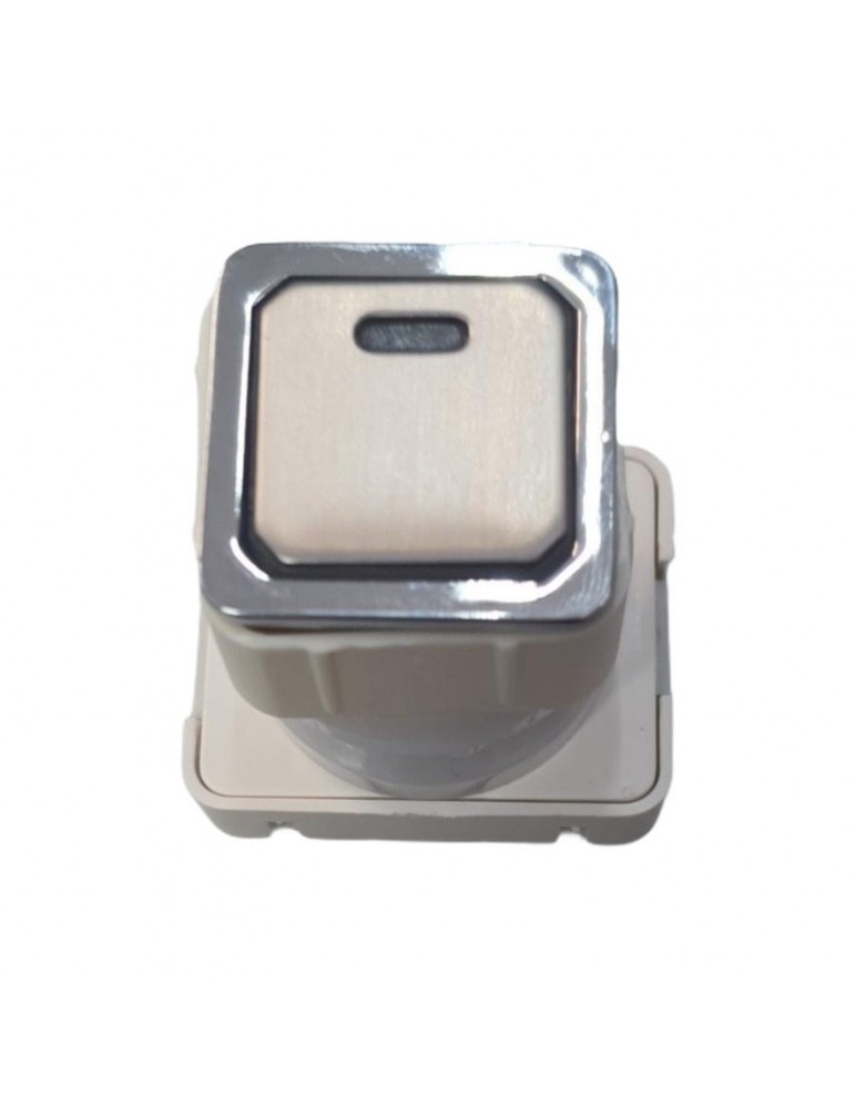 PULSADOR JMT TA 1NO LUMINOSO 24V LED ROJO SIN INSCRIPCCIÓN
