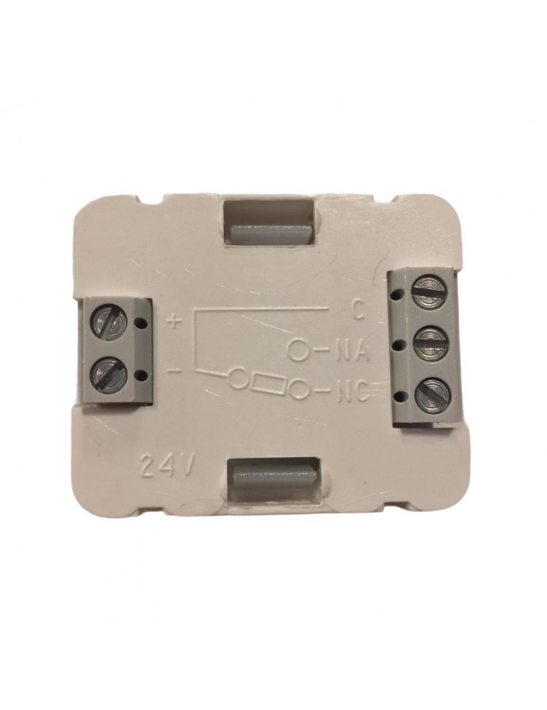 CUERPO PULSADOR JMT SERIE T 1NOC 24V LUM.BLANCO