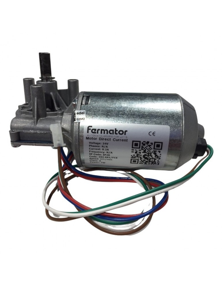 MOTOR FMTOR. DC C/ENCODER ASINC.24V.17 RPM (ECC)