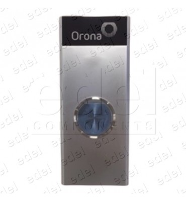 9301650-1 CONJUNTO BOTONERA ORONA ARCA3 PISO 1 ELEMENTO CON LOGO + PULSADOR PLATA