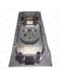 9301650-1 CONJUNTO BOTONERA ORONA ARCA3 PISO 1 ELEMENTO CON LOGO + PULSADOR PLATA