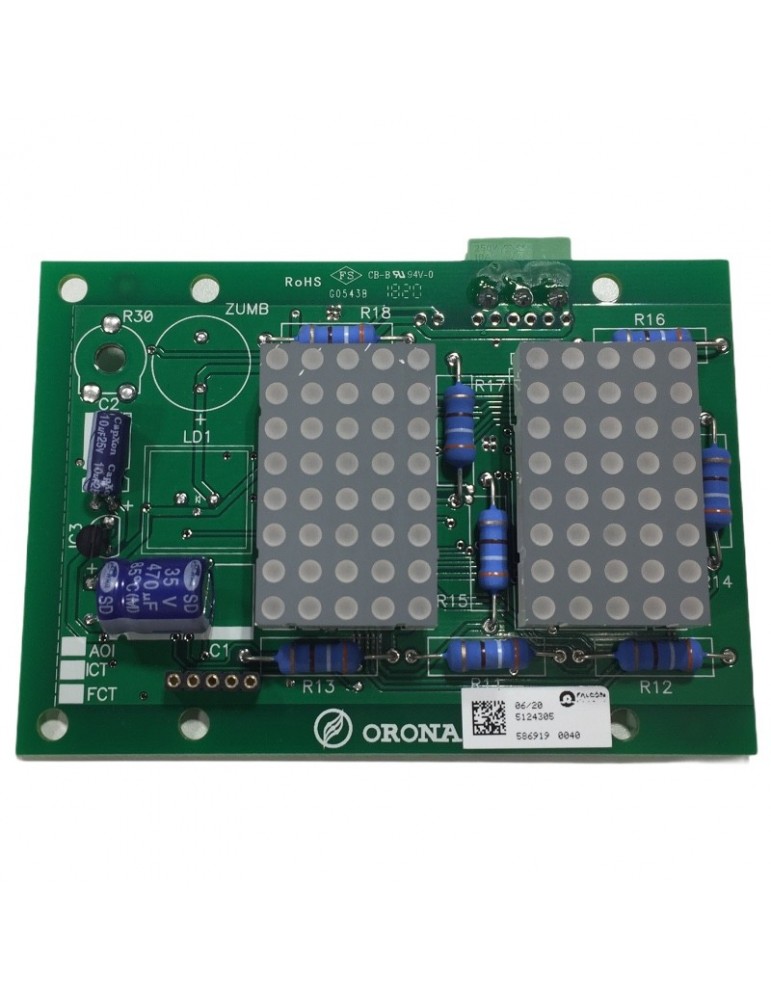 5124305-1 PLACA INDICADOR PISO ORONA MATRIZ PUNTOS ARCA II