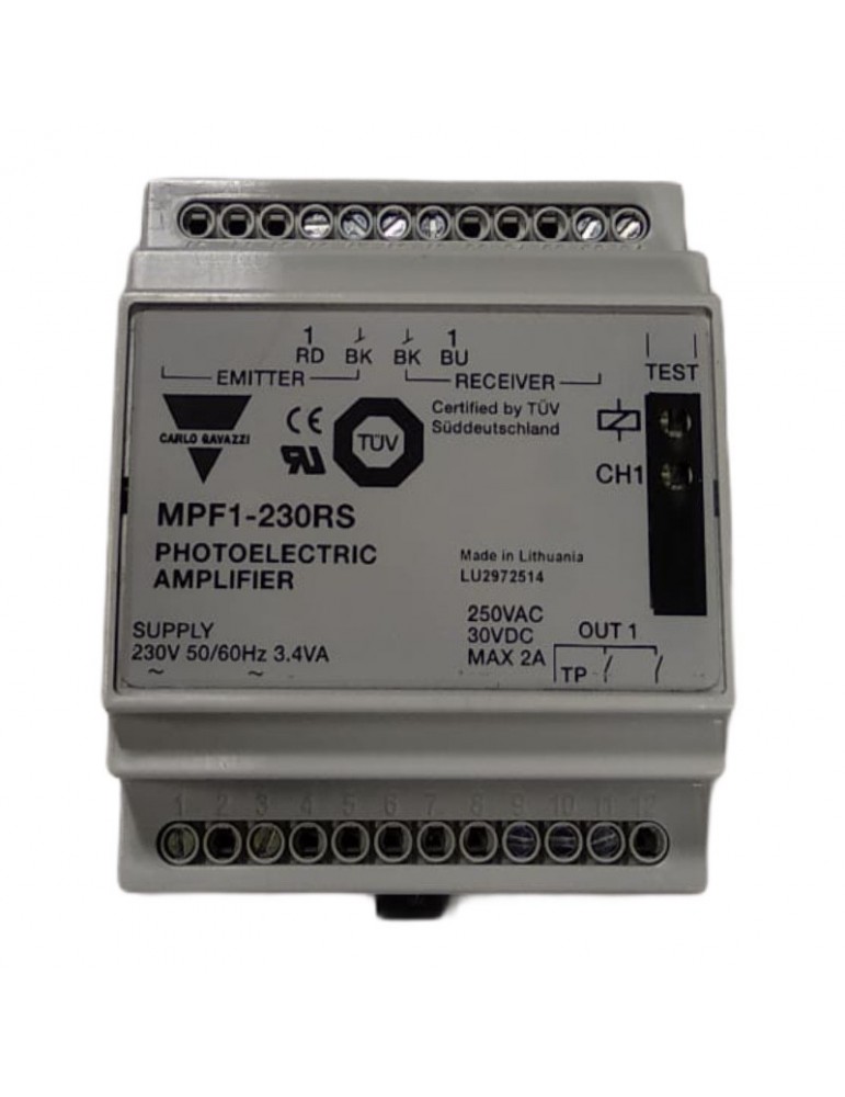 AMPLIFICADOR RELE FOTOCELULA CARLO GAVAZZI