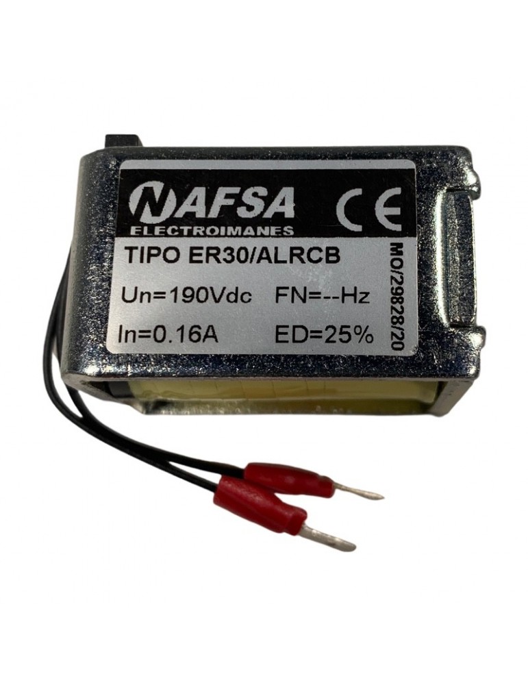 ELECTROIMÁN BOBINA LIMITADOR LUEZAR ER30/ALRC 190VDC