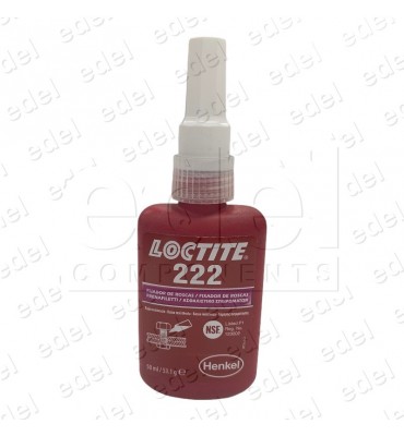 LOCTITE ROJO 222 50ML. FIJA TORNILLOS