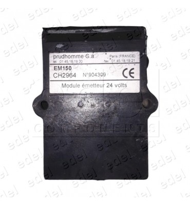 EM150 MÓDULO PRUDHOMME EMISOR TRANSMISOR 24V CABINA CERRADURA LR150