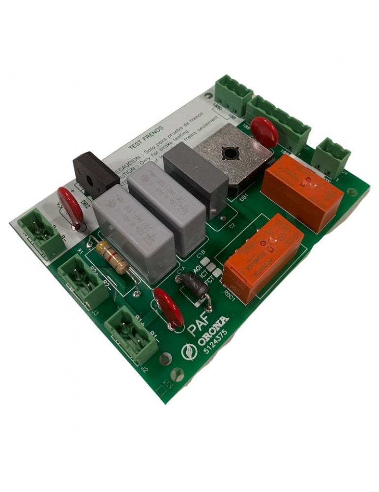 5124375 -1 PLACA ORONA ARCAII FRENO MANIOBRA M33 OPTIMIZADO