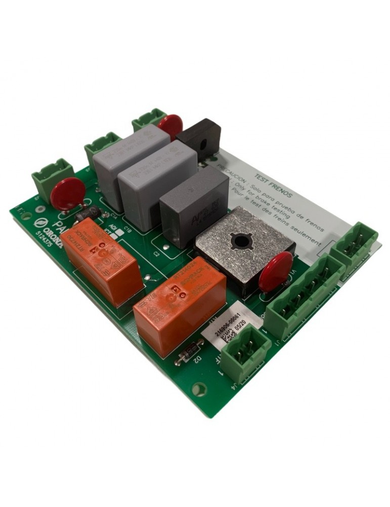 PLACA ORONA ARCAII FRENO MANIOBRA M33 OPTIMIZ.