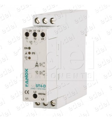 RELÉ TEMPERATURA FANOX ST4-D 12013 400VAC