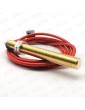 DETECTOR MAGNÉTICO METÁLICO M12. NC. ROJO EDEL