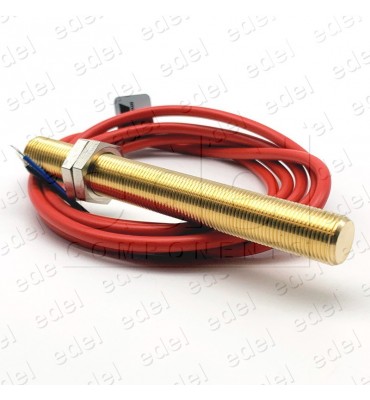 FMC3S13451 DETECTOR MAGNÉTICO METÁLICO M12. NC. ROJO EDEL