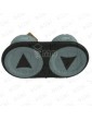 PILOTO LUM.MP ROLLER NEGRO ROJO 24V (DOBLE FLECHA)