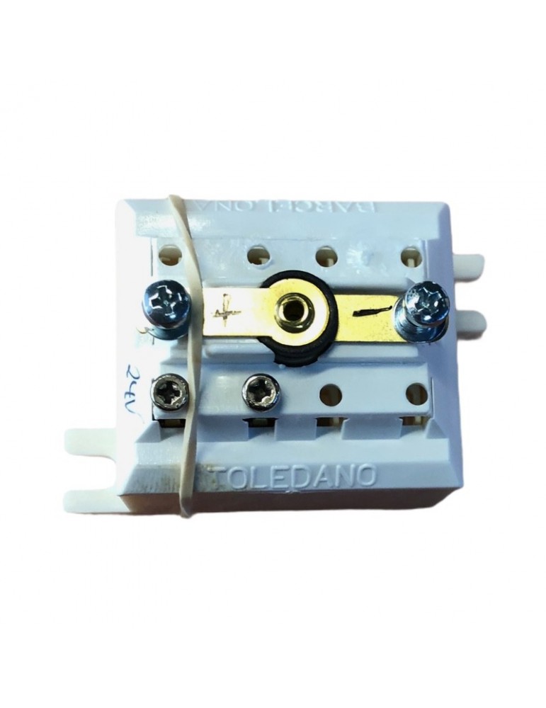 PULSADOR JMT OA 1NO LUMINOSO 24V ROJO (B)