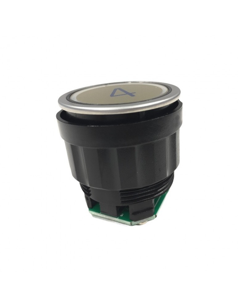 PULSADOR SCHINDLER D2 4 PINES LUM.VERDE (4)