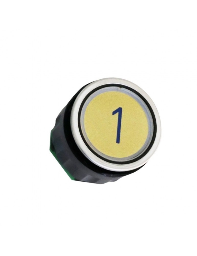 PULSADOR SCHINDLER D2 3 PINES LUMINOSO VERDE (1)