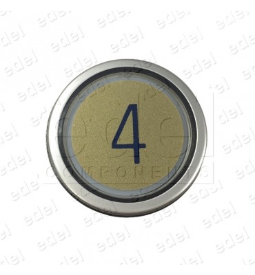 PULSADOR SCHINDLER D2 3 PINES LUMINOSO VERDE (4)
