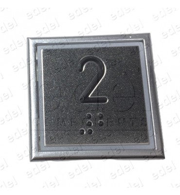 PULSADOR COMPATIBLE THYSSEN STEP MODUL CLASSIC AZUL CON BRAILLE (2)