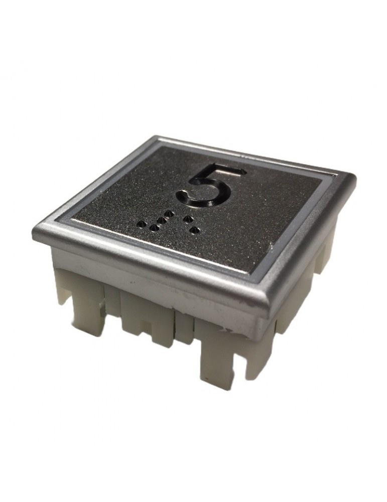 02908095 PULSADOR COMPATIBLE THYSSEN STEP MODUL CLASSIC AZUL CON BRAILLE (5)