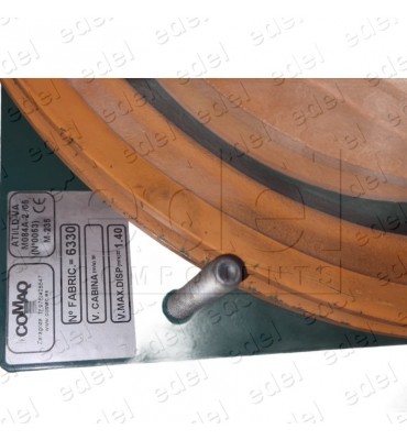 M235.D LIMITADOR COMAQ M235 300MM POLEA SIMPLEL REARME AUTOMÁTICO ENCLAVAMIENTO A DISTANCIA S/B V.N.1,00M/S