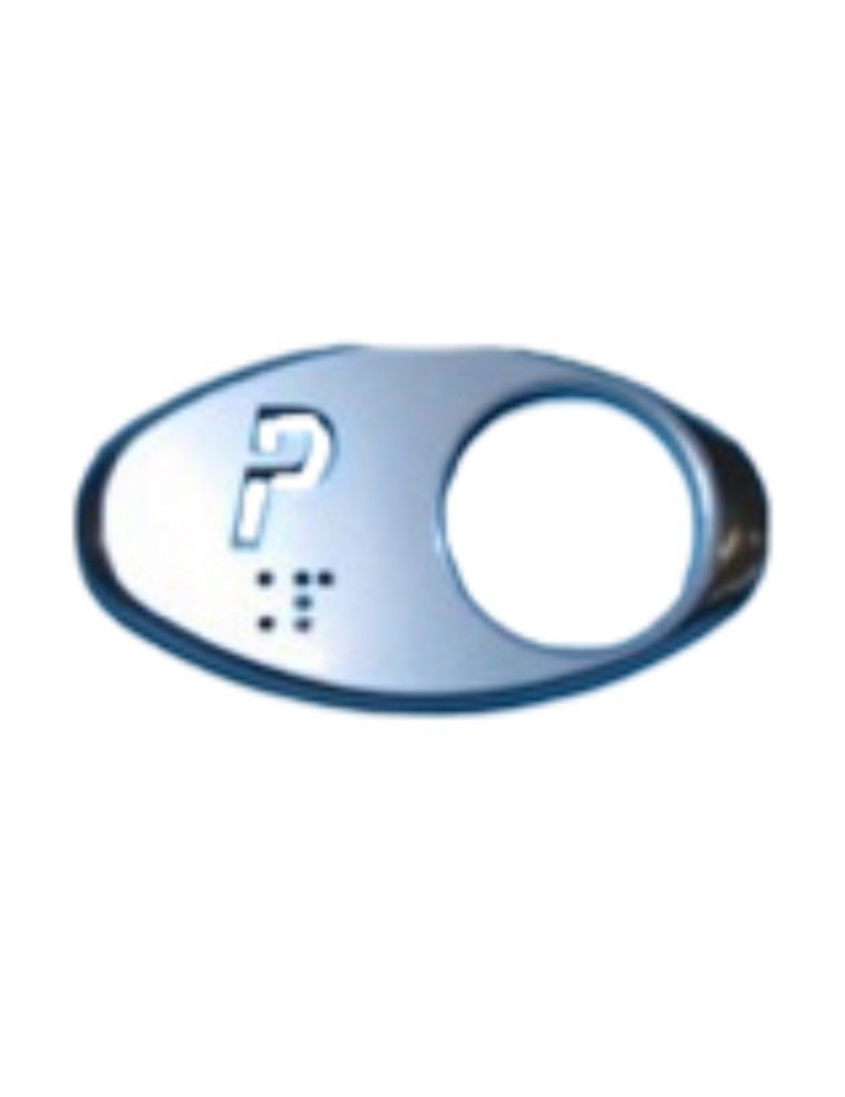 CARATULA OTIS GEN2 CROM.SATINADA BRAILLE (P)