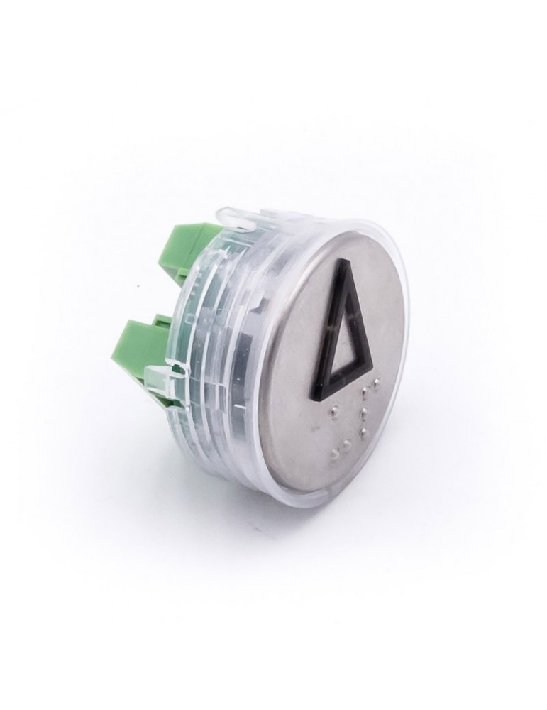 PUSH BUTTON VEGA VENUS  RED LIGHT 12/24V  ARROW UP