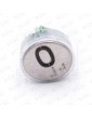 PUSH BUTTON VEGA VENUS  RED LIGHT 12/24V 0