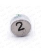 PUSH BUTTON VEGA VENUS  RED LIGHT 12/24V 2
