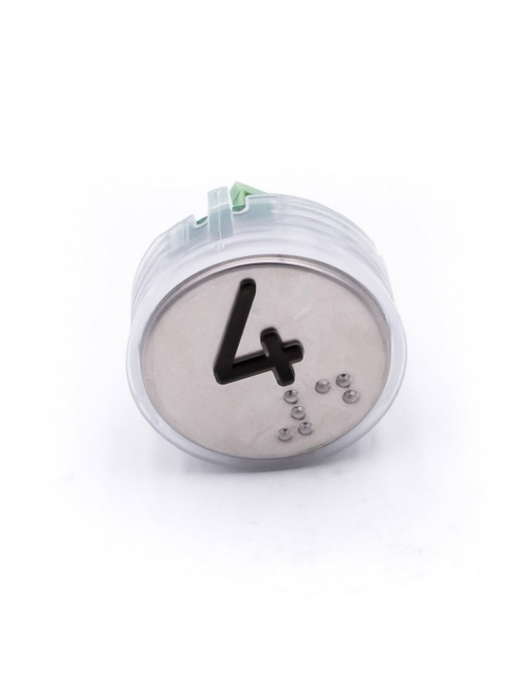 PUSH BUTTON VEGA VENUS  RED LIGHT 12/24V 4