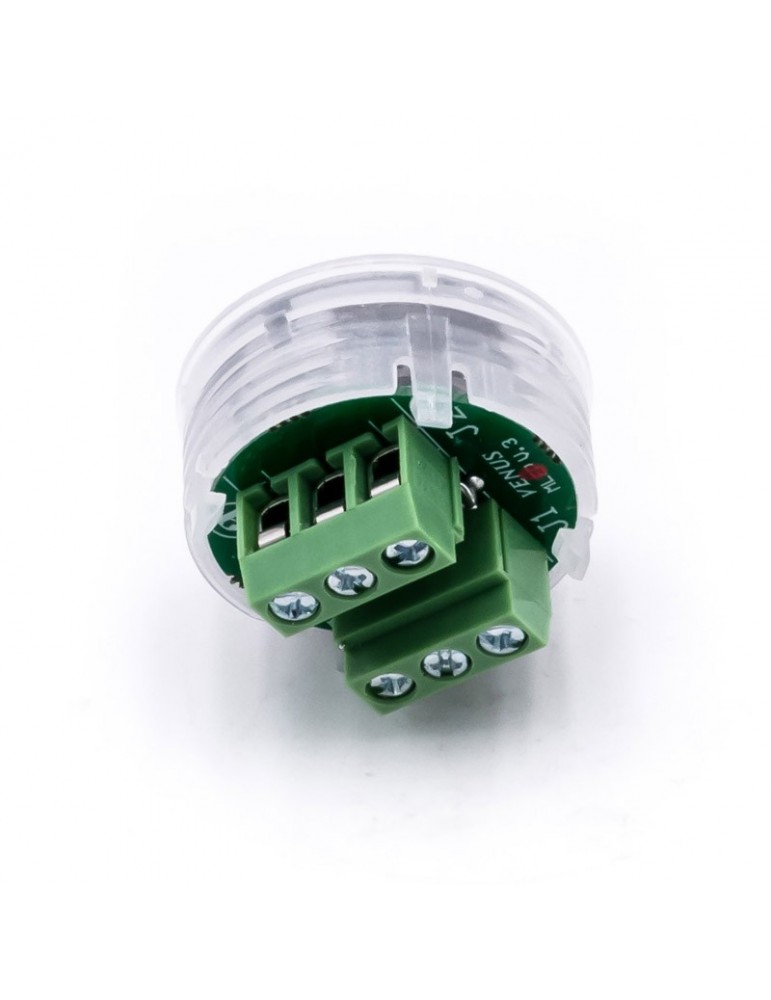PUSH BUTTON VEGA VENUS  RED LIGHT 12/24V 4