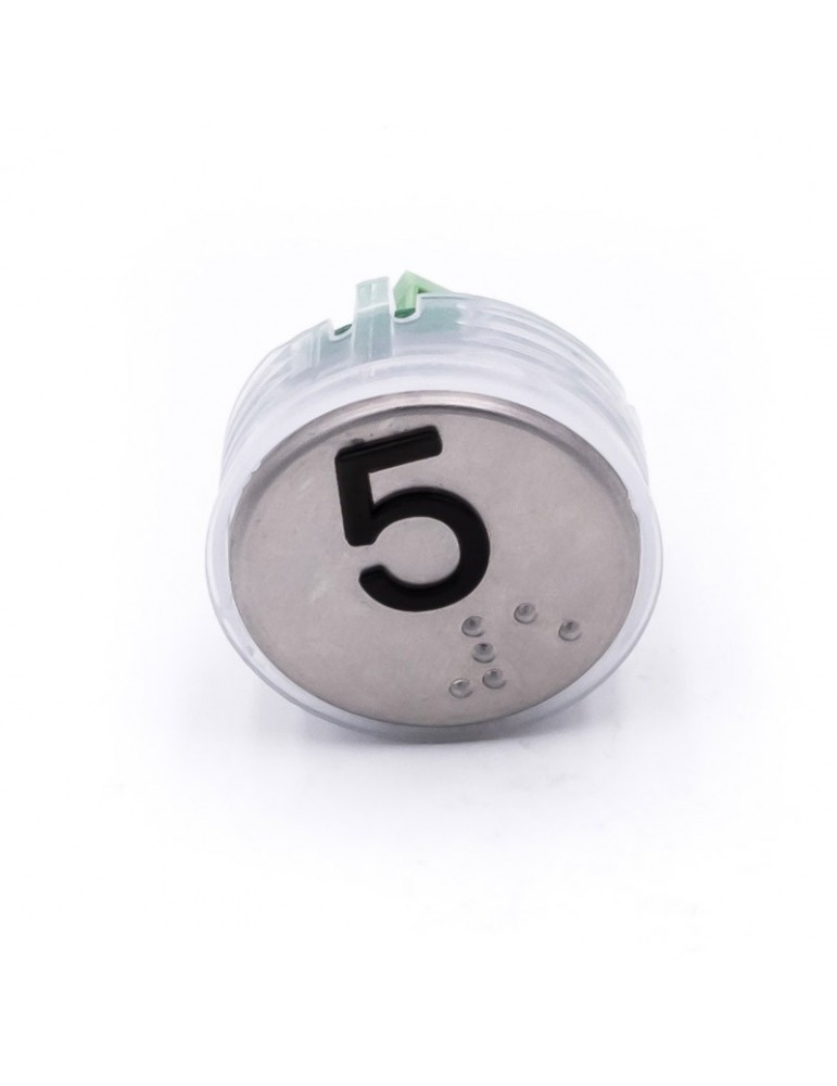 PUSH BUTTON VEGA VENUS  RED LIGHT 12/24V 5
