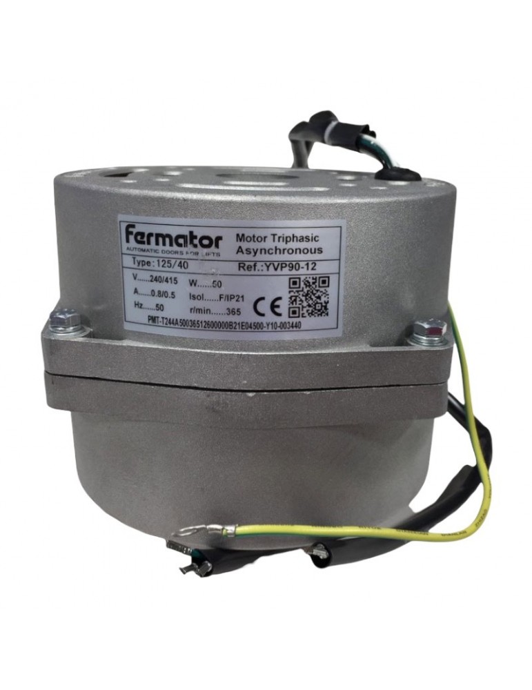 CMT-TC0019 MOTOR FERMATOR 4010 CA TRIFÁSICO 50HZ 380/220V 365RPM CABLE 450MM 125/40