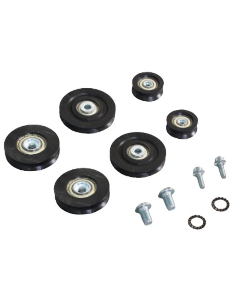 KIT RUEDAS CARRO MP MASSEN GO 55MM Y 33MM