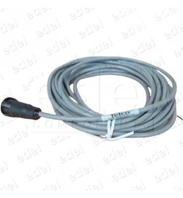 RECEPTEUR 12,5 MM CLIP CÂBLE 5M (NPN-NO)