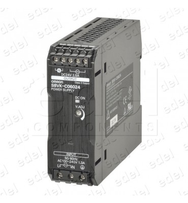 FUENTE DE ALIMENTACIÓN OMRON 24V 2,5A CARRIL DIN