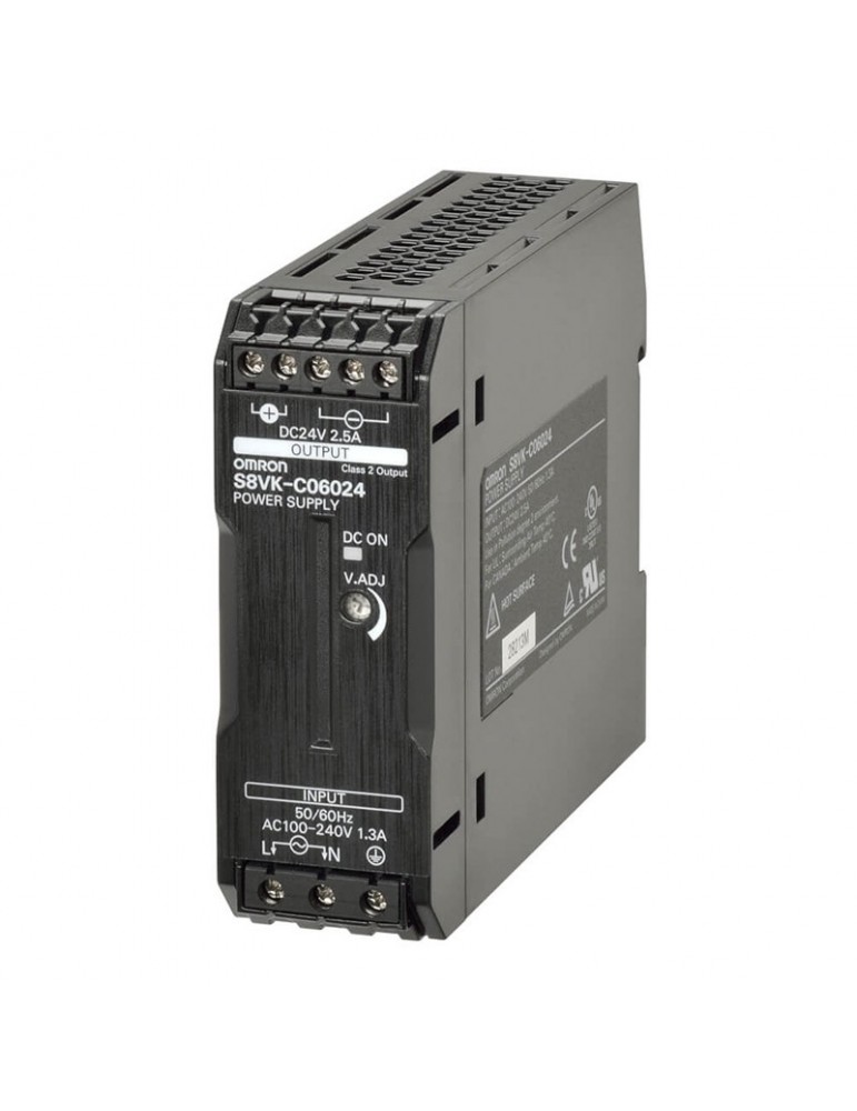 S8VK-C06024 FUENTE DE ALIMENTACIÓN OMRON 24V 2,5A CARRIL DIN