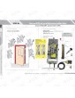 SPX4 CERRADURA PRUDHOMME ACCIONAMIENTO LATERAL MANO DERECHA ANTI DEFLAGRANTE ATEX