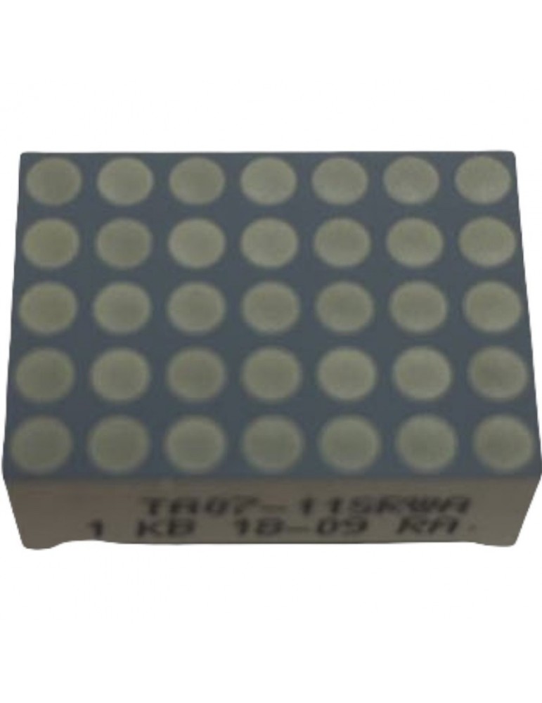 TA07-11SRWA DIGITO DISPLAY MATRIZ 18MM 5x7 LED SUPER ROJO