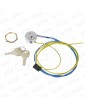 TAA431K2-AA1 LLAVIN OTIS 1 SALIDA CON RETORNO LLAVE DE PUNTOS AA1 CON LED ROJO