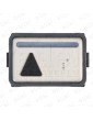 PULSADOR SCHINDLER MX-BASIC LIJADO BRAILLE (F.S)