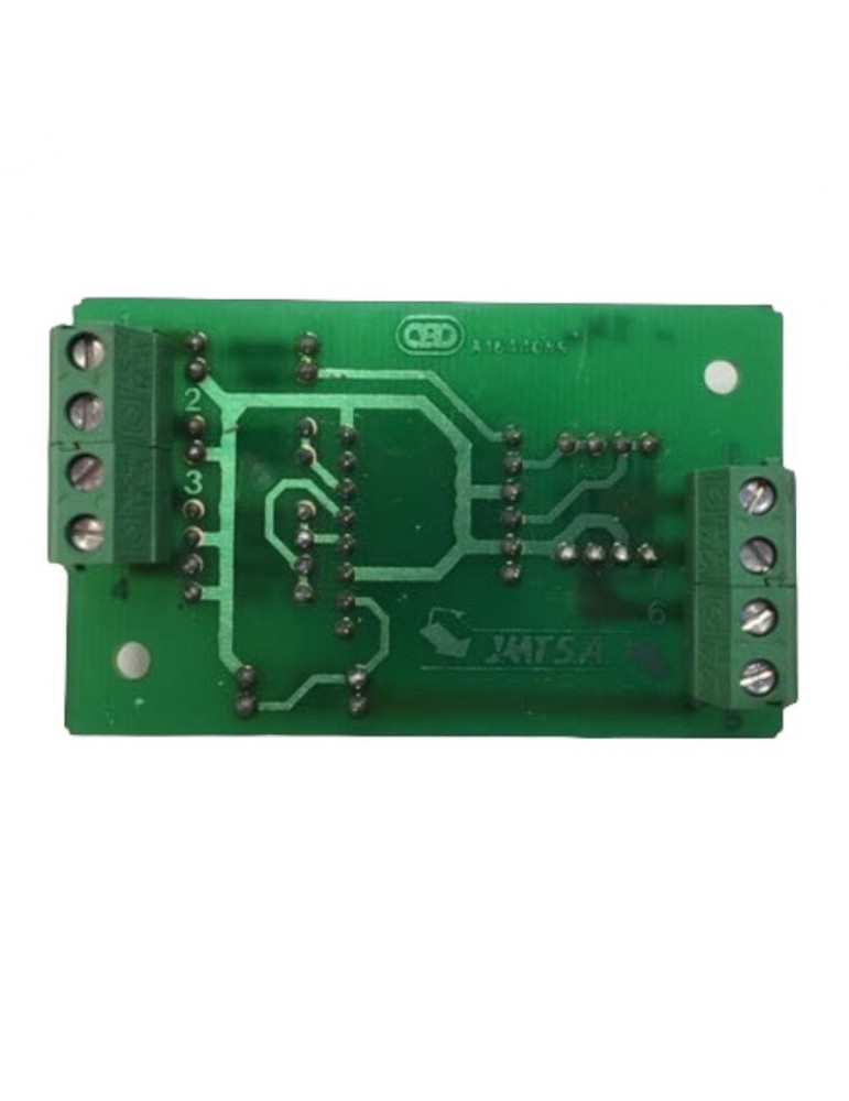 421013 DISPLAY JMT 7 SEGMENTOS 1 DIGITO CODIFICADO 24V COMÚN NEGATIVO