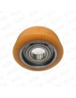 RUEDA COMPLETA 80x25MM C/COJINETE 25x15