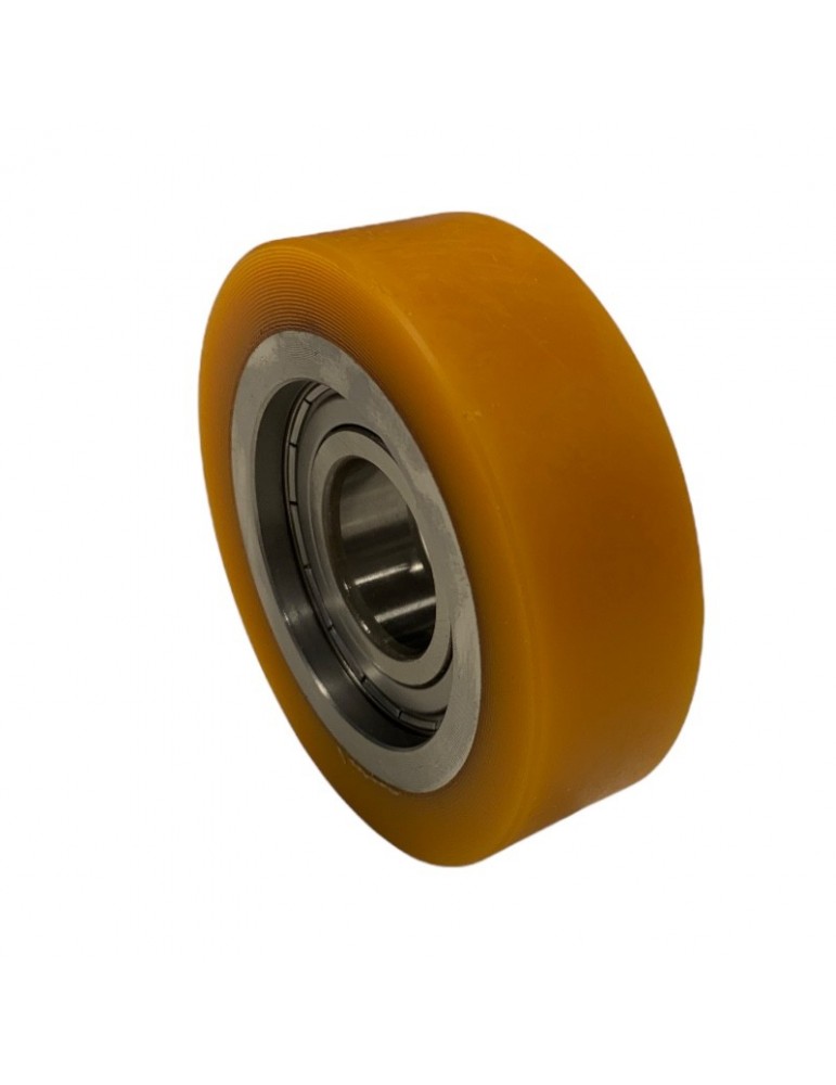 RUEDA COMPLETA 80x25MM C/COJINETE 25x15