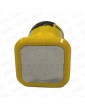 FAA25090M4 PUSH BUTTON OTIS EGUREN ALARM.SQUARED YELLOW W/OUT LIGHT