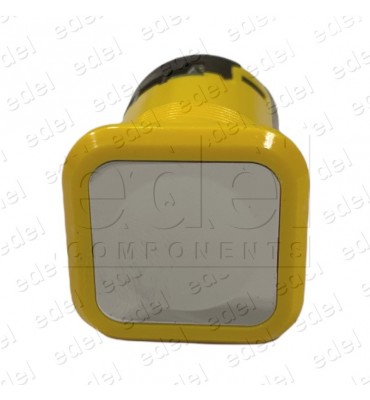 FAA25090M4 BOUTON OTIS EGUREN ALARM. CARRÉ JAUNE SIN  LUM.
