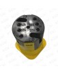 FAA25090M4 BOUTON OTIS EGUREN ALARM. CARRÉ JAUNE SIN  LUM.