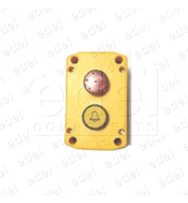 BOITE A BOUTONS ALARME CUVETTE + VOYANT/BUZZER