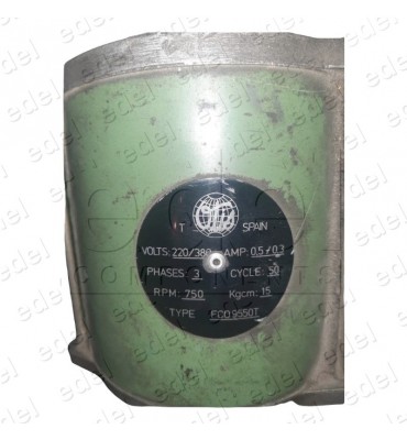 FCO9550T105 MOTOR OPERADOR OTIS 9550T TRIF.220/380 750RPM
