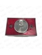 PULSADOR COMPAC V BRAILLE 1C.COR. 24V ROJO (3)