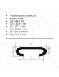 PASAMANO ESCALERA OTIS 82x35.5 USO EXTERIOR (1M.)
