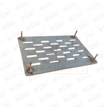 KIT 2 REJILLAS VENTILACION 150X100 4 TORNILLOS SOL